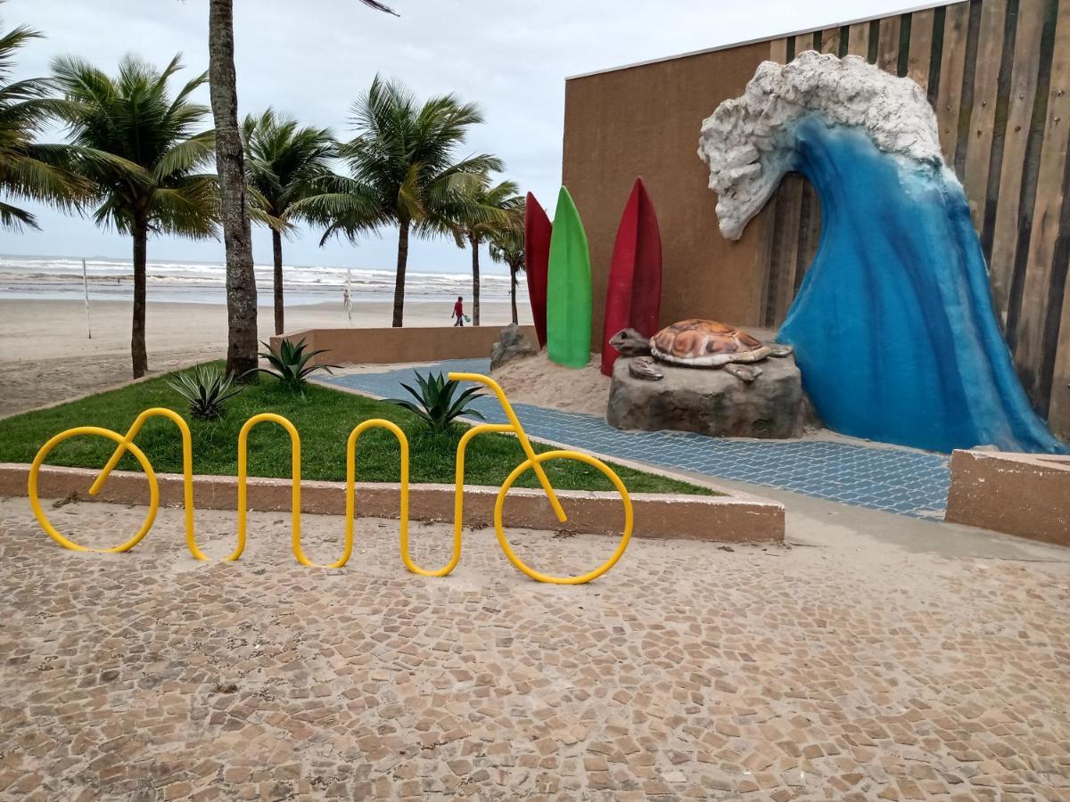 Mare 88 Pe Na Areia Leilighet Praia Grande  Eksteriør bilde